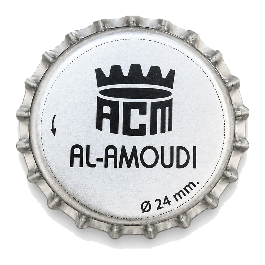 Al-Amoudi cap printed by ACM