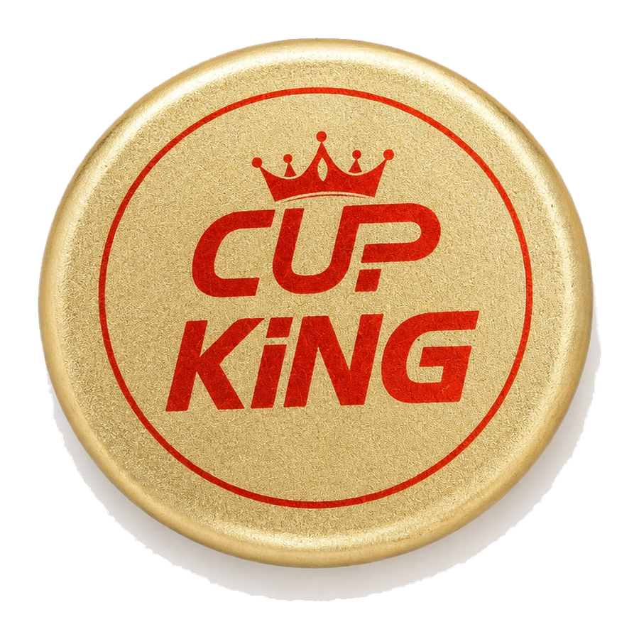 Cup King cap printed by ACM