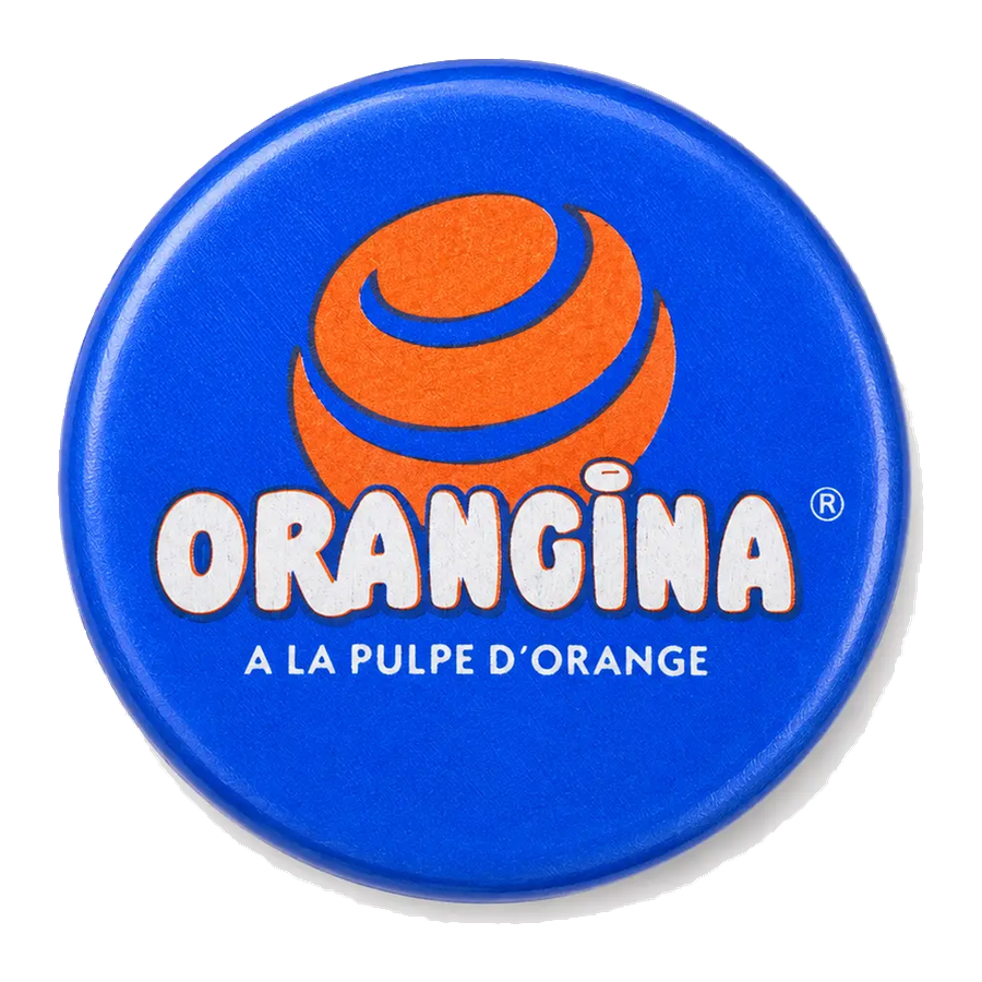 Orangina cap printed by ACM