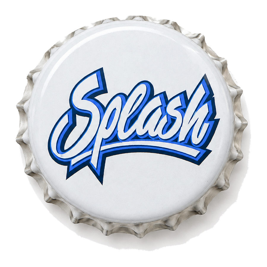 Splash cap printed by ACM