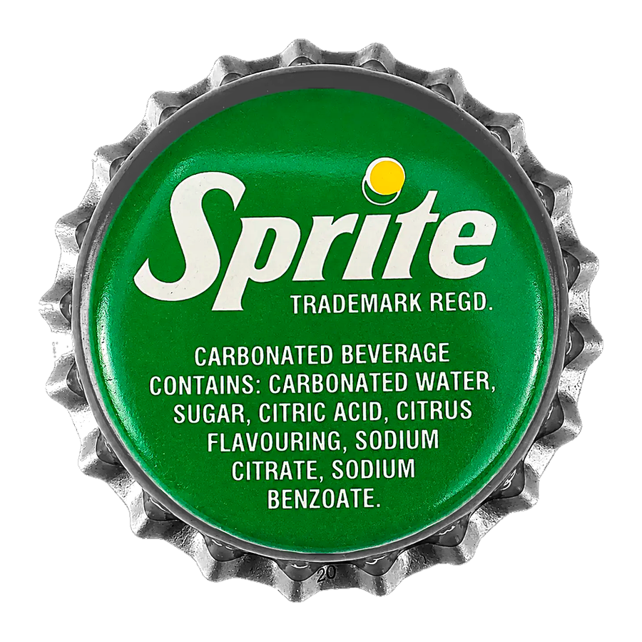 Sprite cap printed by ACM